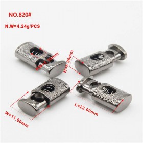 Glossy black/Bronze/White/Matte black/Gold/Platinum/Rose Gold-Alloy Single Hole Rectangular Spring Buckle Glossy black/Bronze/White/Matte black/Gold/Platinum/Rose Gold-Alloy Single Hole Rectangular Spring Buckle