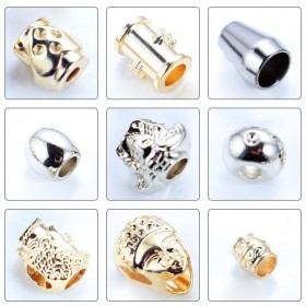 Bronze/Rose Gold/White/Glossy black/Gold/Platinum/Matte black-Alloy End Stopper Bronze/Rose Gold/White/Glossy black/Gold/Platinum/Matte black-Alloy End Stopper