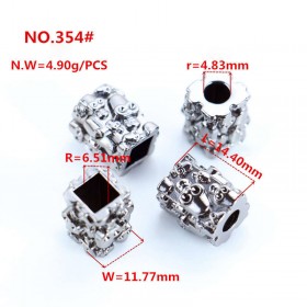 Bronze/Gold/Platinum/White/Rose Gold/Glossy black/Matte black-Alloy End Stopper Bronze/Gold/Platinum/White/Rose Gold/Glossy black/Matte black-Alloy End Stopper