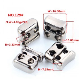 Gold/Platinum/Rose Gold/Black-Alloy Porous Rectangular Spring Buckle Gold/Platinum/Rose Gold/Black-Alloy Porous Rectangular Spring Buckle