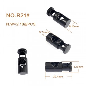 White/Matte black/Gold/Platinum/Rose Gold/Bronze/Glossy black-Alloy Spring Buckle