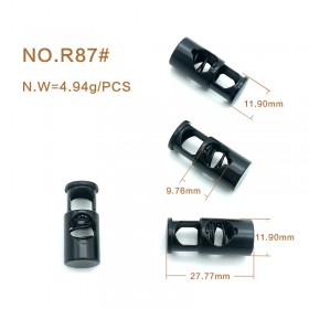 Platinum/Gold/Matte black/White/Bronze/Glossy black/Rose Gold-Alloy Spring Buckle Platinum/Gold/Matte black/White/Bronze/Glossy black/Rose Gold-Alloy Spring Buckle